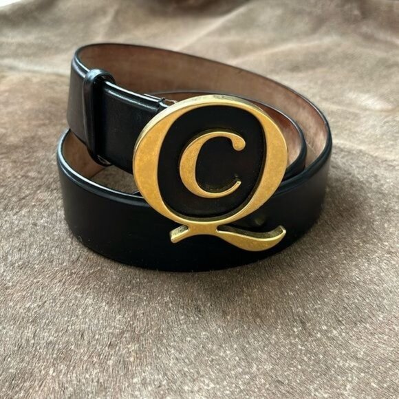 Alexander McQueen Q Belt Logo Buckle main image 6